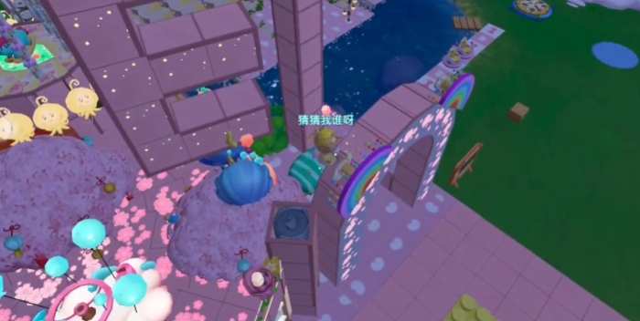 摩尔庄园门口怎么装饰2