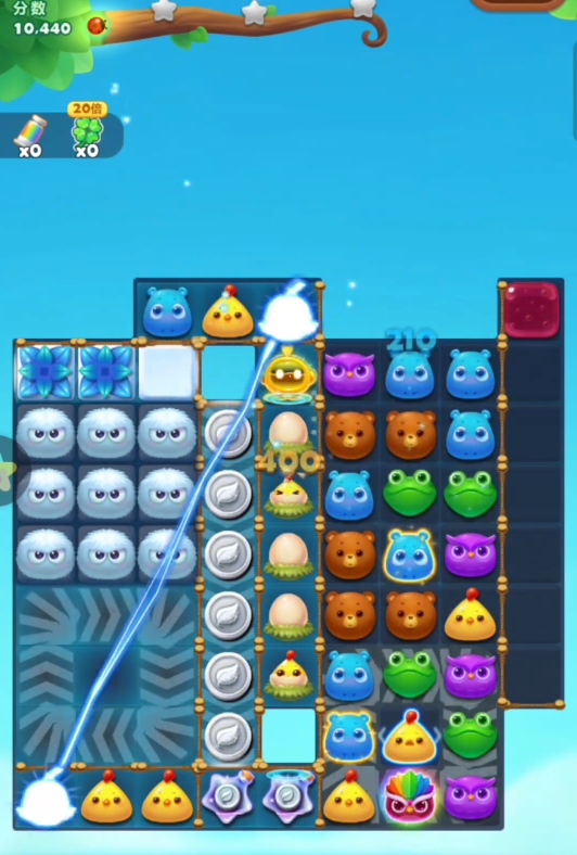 开心消消乐第1483关怎么过3