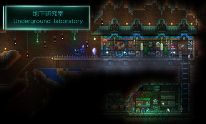 泰拉瑞亚地下室怎么造3