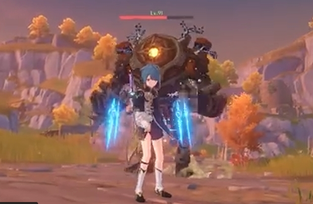 原神烟绯和行秋怎么打3