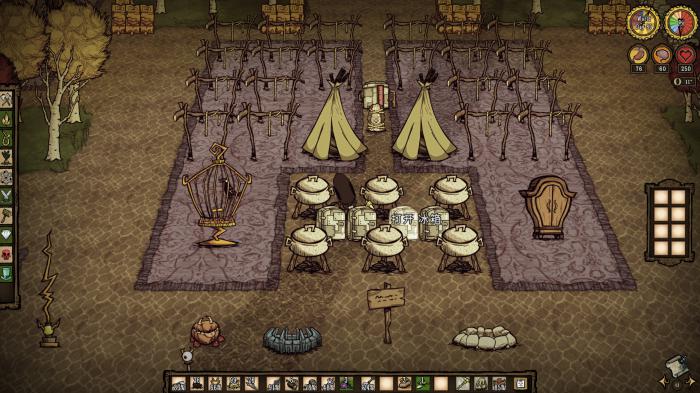 饥荒怎么建房子1