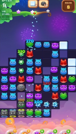 开心消消乐14隐藏关怎么过2