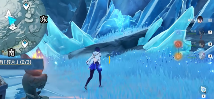 原神雪山洞窟的冰要怎么打3