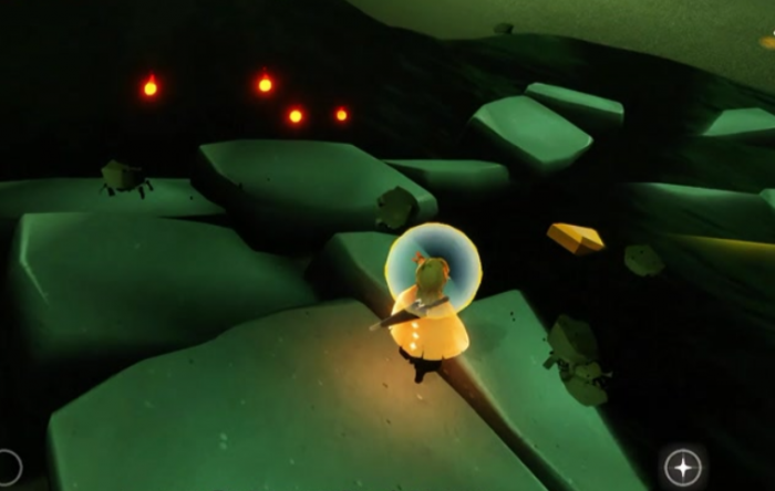 光遇里怎么对付螃蟹1