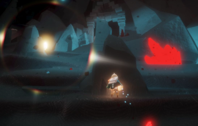 光遇怎么从飞到暴风眼1