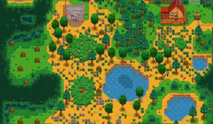 星露谷物语每种农场长什么样3