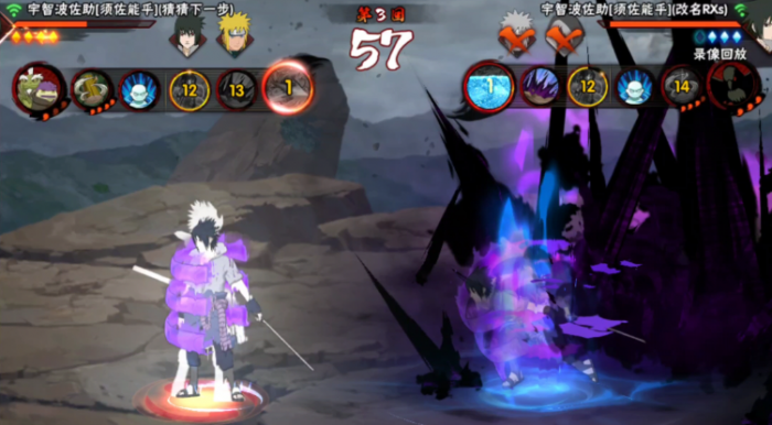 火影忍者手游怎么挡自来也蹭豆3