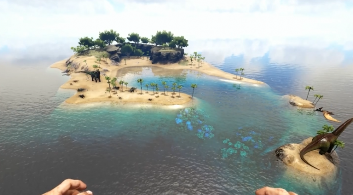 方舟生存进化月牙岛在哪里1