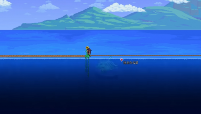 泰拉瑞亚猪龙鱼公爵怎么打1