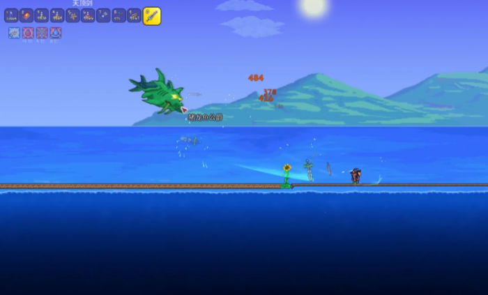 泰拉瑞亚猪龙鱼公爵怎么打3