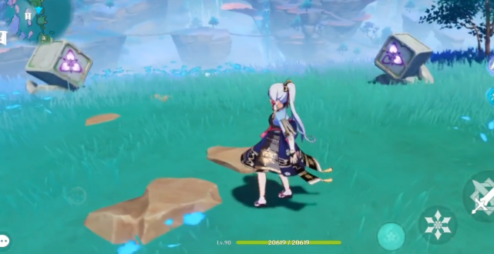 原神珊瑚宫北面四个石头怎么解密1