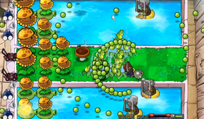 植物大战僵尸15怎么过1