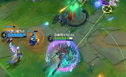 英雄联盟手游荣耀行刑官技能连招1