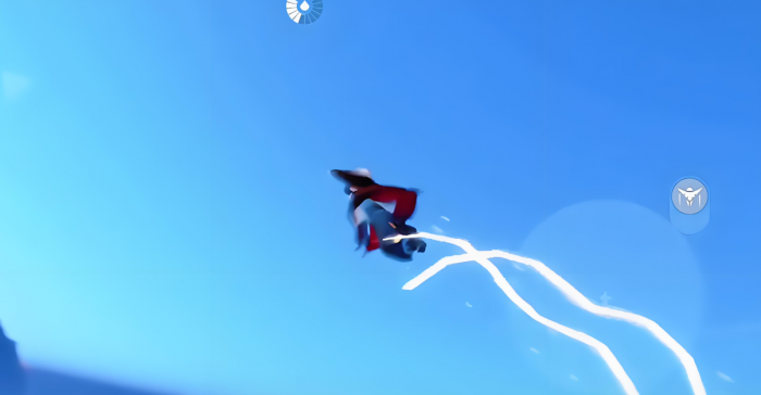 光遇怎么空中极速旋转1