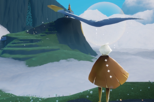 光遇云野光之翼怎么过2