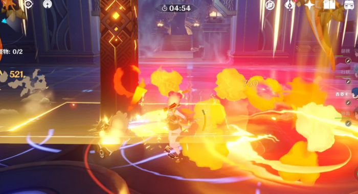 原神冰主c打什么反应2