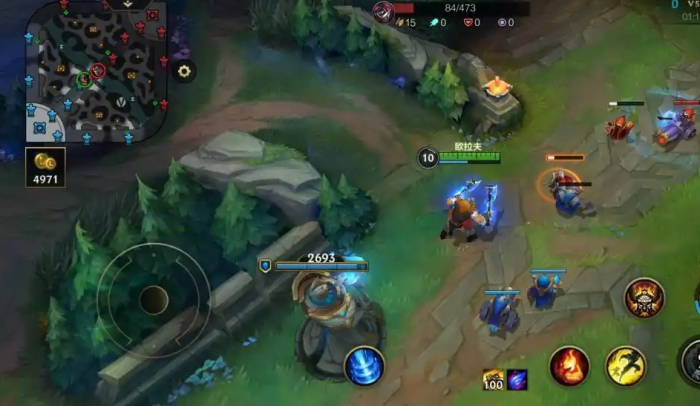 英雄联盟手游用什么打奥拉夫2