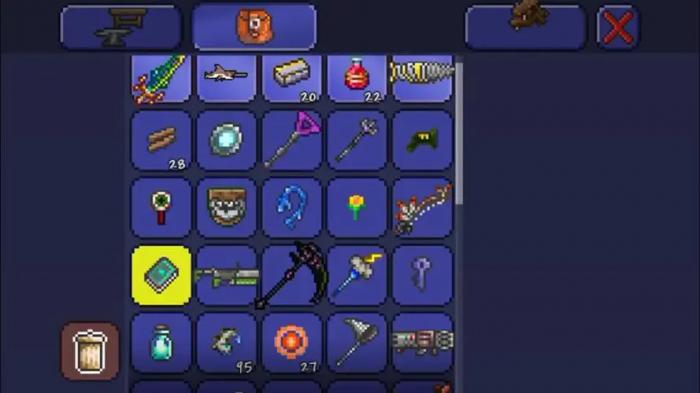 泰拉瑞亚怎么随便拿东西3