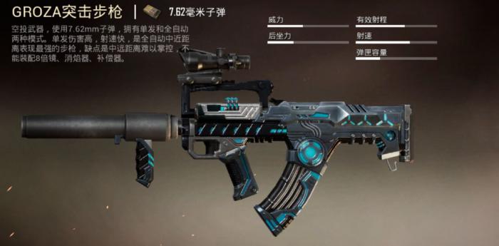 和平精英groza怎么样1