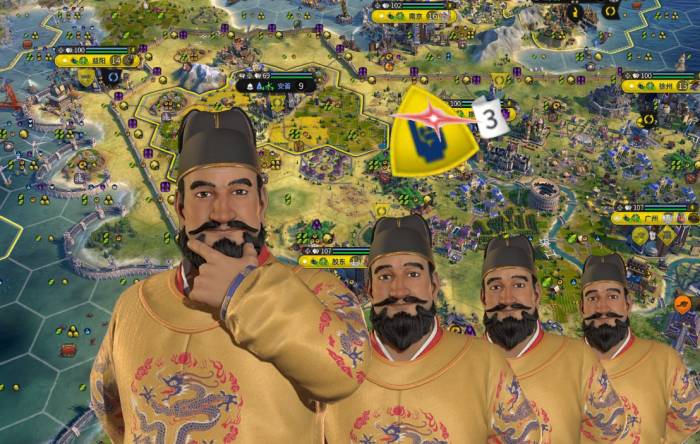 文明6朱棣适合什么地图1