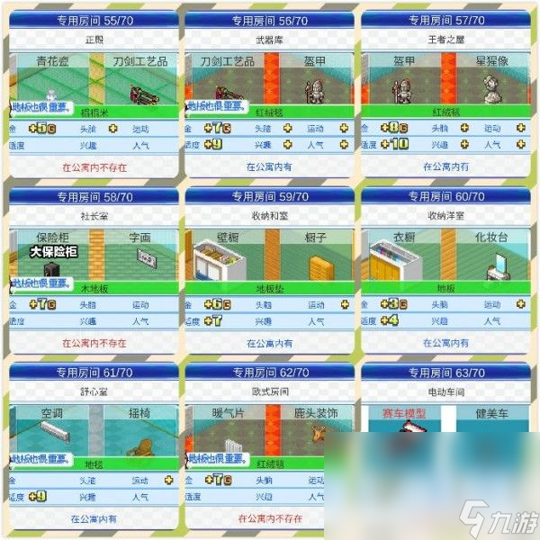 住宅梦物语专门房间_住宅梦物语搭配攻略