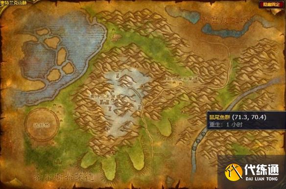 魔兽世界鼠尾鱼在哪里钓