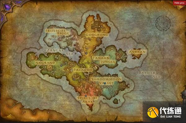 魔兽世界火焰节篝火位置大全：2022仲夏节篝火位置坐标分享[多图]图片6